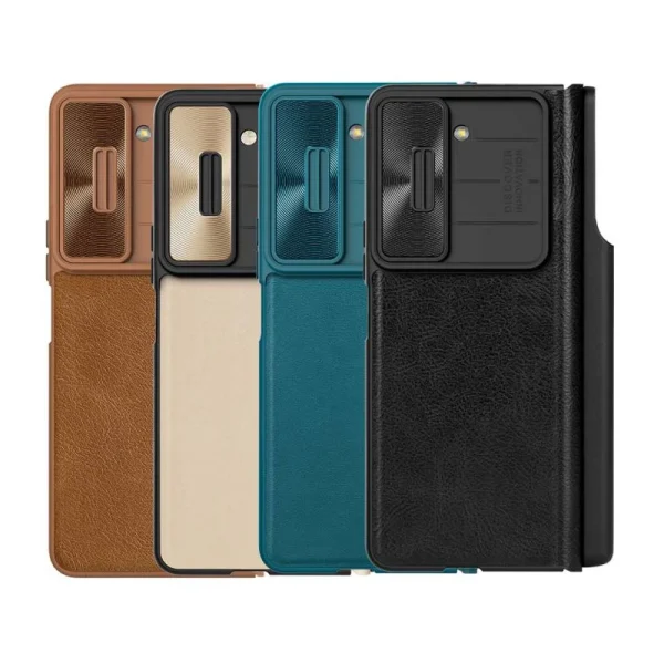 کیف کلاسوری نیلکین مدل Qin Pro Leather مناسب برای گوشی موبایل سامسونگ Galaxy Z Fold 5 / W24 - تصویر 2