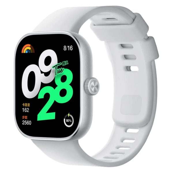 ساعت هوشمند شیائومی مدل Redmi Watch 4، مناسب برای ورزش، روزمره، رسمی، دارای قابلیت‌های صفحه نمایش رنگی و لمسی، کنترل موسیقی، قابلیت مکالمه از طریق بلوتوث، بند پلاستیک، فرم صفحه مربع، فناوری GLONASS
